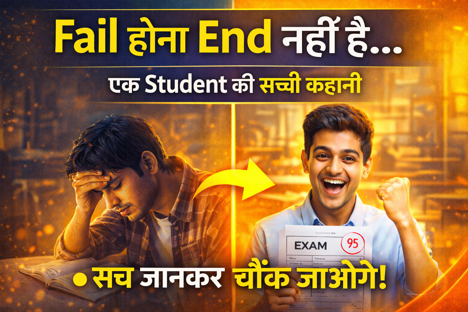 Fail hone ke baad kya kare student true story